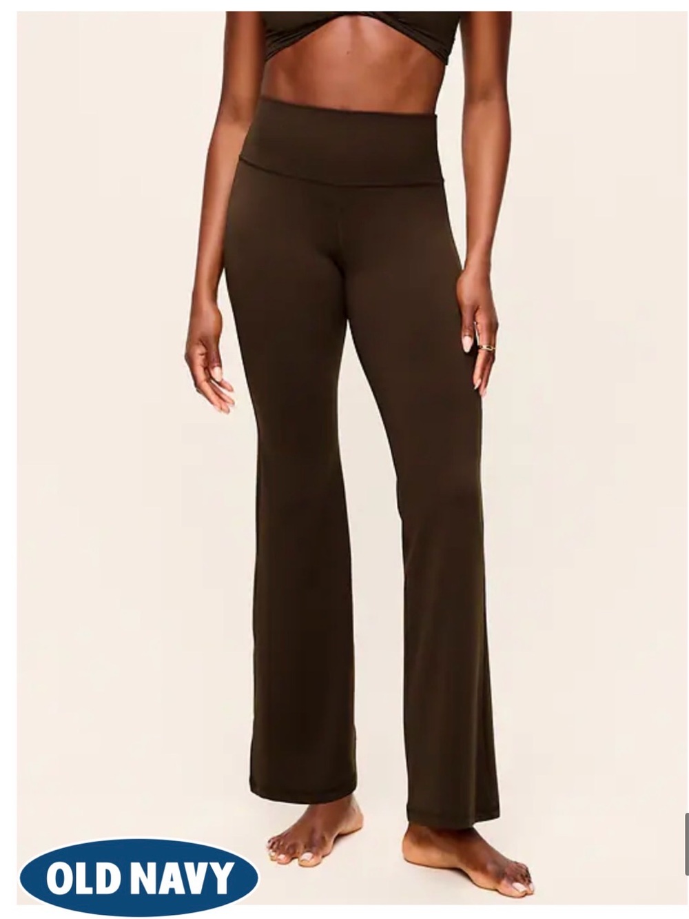 TALL Bundle of TWO (2) High-Waisted StudioSmooth Flare Leggings M Tall - Picture 3 of 6